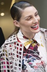 OLIVIA PALERMO Arrives at Jason Wu Show at New York Fashion Week 09/10/2021