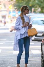 OLIVIA PALERMO Out in New York 09/18/2021
