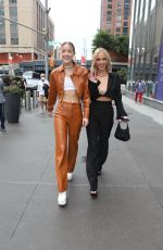 OLIVIA PONTON and EMMA BROOKS Arrives at Revolve Event in New York 09/09/2021
