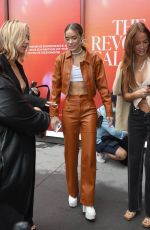 OLIVIA PONTON and EMMA BROOKS Arrives at Revolve Event in New York 09/09/2021