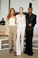 OLIVIA PONTON and HAILEY KALIL at Threeasfour Fashion Show in New York 09/08/2021