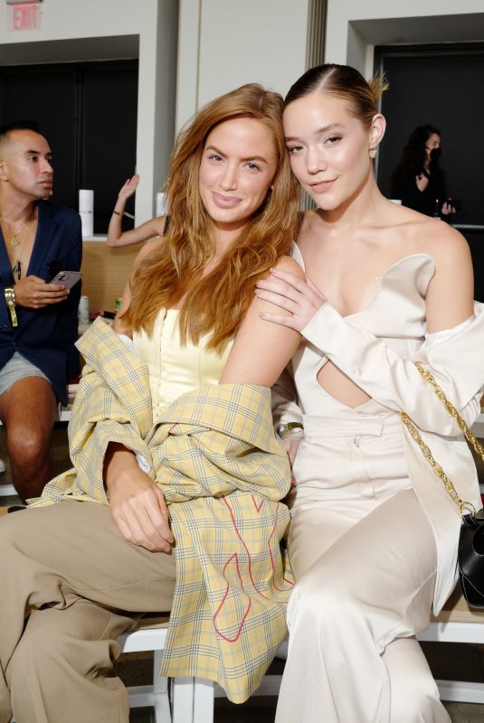 OLIVIA PONTON and HAILEY KALIL at Threeasfour Fashion Show in New York 09/08/2021