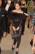 OLIVIA RODRIGO Heading to Met Gala in New York 09/13/2021