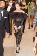 OLIVIA RODRIGO Heading to Met Gala in New York 09/13/2021