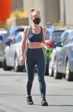 OLIVIA WILDE Leaves a Gym in Silverlake 09/27/2021