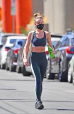 OLIVIA WILDE Leaves a Gym in Silverlake 09/27/2021