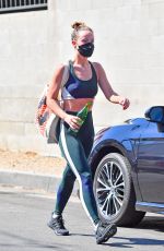 OLIVIA WILDE Leaves a Gym in Silverlake 09/27/2021