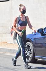OLIVIA WILDE Leaves a Gym in Silverlake 09/27/2021