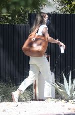OLIVIA WILDE Leaves Her Home in Los Angeles 09/12/2021
