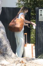 OLIVIA WILDE Leaves Her Home in Los Angeles 09/12/2021