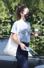 OLIVIA WILDE Out and About in Los Feliz 09/24/2021
