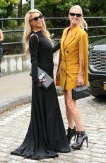 PARIS and NICKY HILTON at Monse Show at New York Fashion Week 09/09/2021