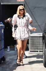 PARIS HILTON on the Set at Crumbs & Whiskers | Kitten & Cat Cafe on Melrose Ave in Los Angeles 09/02/2021