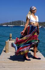 PARIS HILTON on Vacation in France 09/01/2021