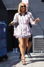 PARIS HILTON Out on Melrose Avenue in West Hollywood 09/02/2021