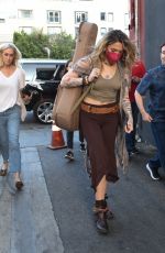 PARIS JACKSON Arrives at Hotel Cafe Live Music Bar in Los Angeles 09/16/2021