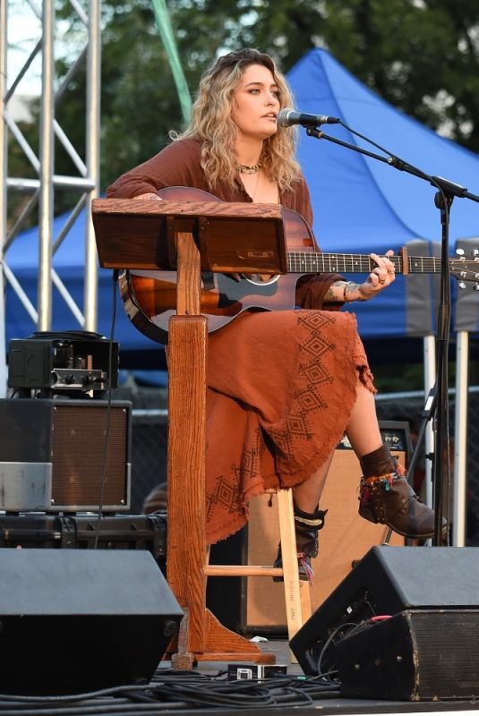 PARIS JACKSON Performs at Americana Fest in Nashville 09/24/2021