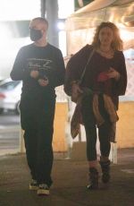 PARIS JAKCON Out on a Date Night in Los Angeles 09/16/2021
