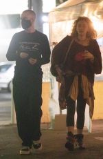 PARIS JAKCON Out on a Date Night in Los Angeles 09/16/2021