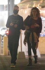 PARIS JAKCON Out on a Date Night in Los Angeles 09/16/2021