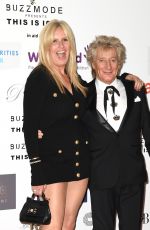 PENNY LANCASTER and Rod Stewart at Icon Ball in London 09/17/2021