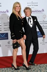 PENNY LANCASTER and Rod Stewart at Icon Ball in London 09/17/2021