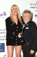PENNY LANCASTER and Rod Stewart at Icon Ball in London 09/17/2021