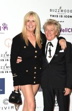 PENNY LANCASTER and Rod Stewart at Icon Ball in London 09/17/2021