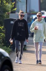 PHOEBE and HARRIET DYNEVOR Out in London 09/18/2021