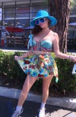 PHOEBE PRICE Celebrates Her 49th Birthday at a Park in Los Angeles 09/27/2021