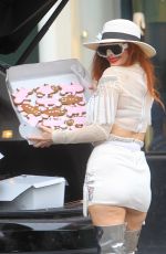 PHOEBE PRICE Out for a Birthday Cake and Cookies on Her 49th Birthday 09/27/2021