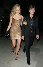 PIXIE LOTT and Oliver Cheshire Night Out in London 09/02/2021