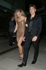 PIXIE LOTT and Oliver Cheshire Night Out in London 09/02/2021