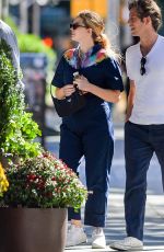 PregnanT JENNIFER LAWRENCE and Cooke Maroney Out in New York 9/26/21