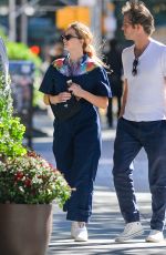 PregnanT JENNIFER LAWRENCE and Cooke Maroney Out in New York 9/26/21