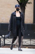 Pregnant JENNIFER LAWRENCE Out in New York 09/29/2021