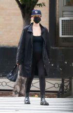 Pregnant JENNIFER LAWRENCE Out in New York 09/29/2021
