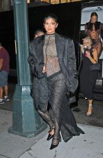 Pregnant KYLIE JENNER at a Birthday Party at Lucali with KENDALL JENNER and Friends in New York 09/09/2021