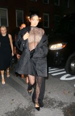 Pregnant KYLIE JENNER at a Birthday Party at Lucali with KENDALL JENNER and Friends in New York 09/09/2021