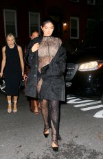 Pregnant KYLIE JENNER at a Birthday Party at Lucali with KENDALL JENNER and Friends in New York 09/09/2021