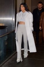 Pregnant KYLIE JENNER at Nobu in New York 09/10/2021