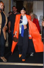 Pregnant KYLIE JENNER Out for Dinner in New York 09/09/2021