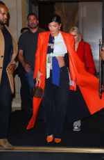 Pregnant KYLIE JENNER Out for Dinner in New York 09/09/2021
