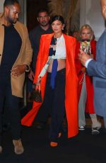 Pregnant KYLIE JENNER Out for Dinner in New York 09/09/2021