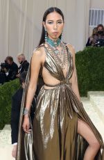 QUANNAH CHASINGHORSE at 2021 Met Gala in New York 09/13/2021