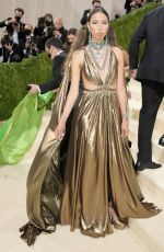 QUANNAH CHASINGHORSE at 2021 Met Gala in New York 09/13/2021