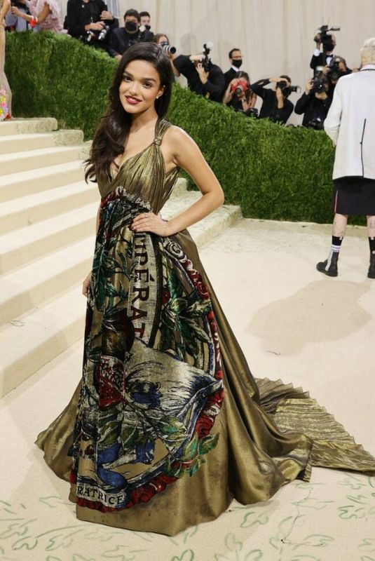 RACHEL ZEGLER at 2021 Met Gala in New York 09/13/2021