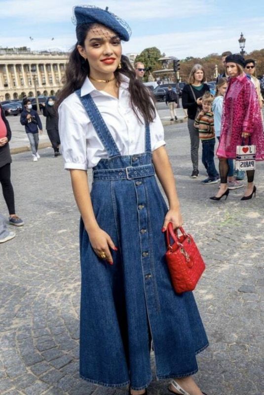 RACHEL ZEGLER at Dior Womenswear S/S 2022 Show at Paris Fashion Week 09/28/2021