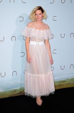 REBECCA FERGUSON at Dune Premiere in Paris 09/06/2021