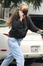 REBECCA GAYHEART Shopping at Bristol Farms in Beverly Hills 09/28/2021
